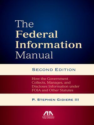 cover image of The Federal Information Manual